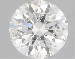 Picture of Natural Diamond 0.40 Carats, Round with Excellent Cut, F Color, I1 Clarity and Certified by GIA