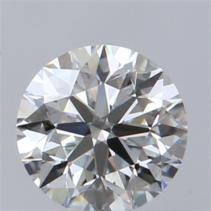 Picture of Natural Diamond 0.40 Carats, Round with Excellent Cut, H Color, IF Clarity and Certified by GIA