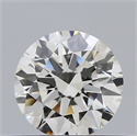 Natural Diamond 0.40 Carats, Round with Excellent Cut, J Color, VS1 Clarity and Certified by GIA