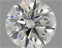 Natural Diamond 0.40 Carats, Round with Excellent Cut, G Color, SI1 Clarity and Certified by IGI