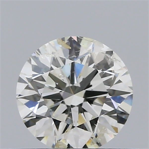 Picture of Natural Diamond 0.41 Carats, Round with Excellent Cut, H Color, SI2 Clarity and Certified by IGI