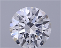 Natural Diamond 0.43 Carats, Round with Excellent Cut, D Color, VS2 Clarity and Certified by GIA