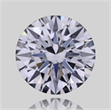 Natural Diamond 0.40 Carats, Round with Excellent Cut, G Color, SI2 Clarity and Certified by GIA