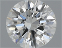 Natural Diamond 0.40 Carats, Round with Excellent Cut, H Color, VS1 Clarity and Certified by GIA