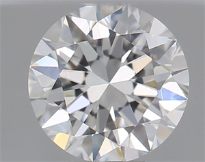 Picture of Natural Diamond 0.40 Carats, Round with Very Good Cut, F Color, VS1 Clarity and Certified by GIA