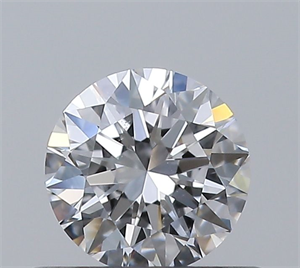 Picture of Natural Diamond 0.41 Carats, Round with Excellent Cut, D Color, VS2 Clarity and Certified by GIA