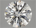 Natural Diamond 4.02 Carats, Round with Excellent Cut, J Color, VS2 Clarity and Certified by GIA