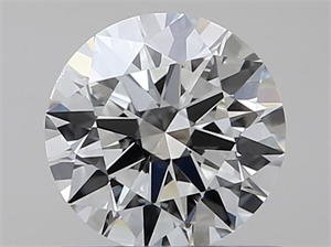 Picture of Natural Diamond 0.50 Carats, Round with Excellent Cut, I Color, VS2 Clarity and Certified by GIA