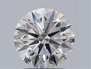 Picture of Natural Diamond 1.77 Carats, Round with Excellent Cut, D Color, VS2 Clarity and Certified by GIA