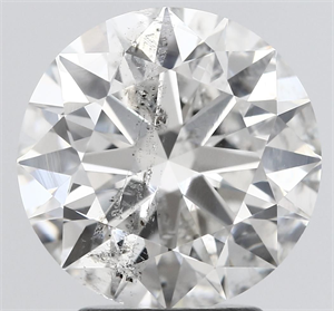 Picture of Natural Diamond 3.13 Carats, Round with Excellent Cut, G Color, SI2 Clarity and Certified by IGI