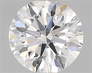 Picture of Natural Diamond 0.40 Carats, Round with Excellent Cut, D Color, VVS1 Clarity and Certified by GIA