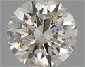 Natural Diamond 0.51 Carats, Round with Excellent Cut, I Color, SI2 Clarity and Certified by IGI