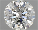 Natural Diamond 0.50 Carats, Round with Excellent Cut, I Color, SI2 Clarity and Certified by GIA