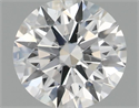 Natural Diamond 0.40 Carats, Round with Excellent Cut, E Color, SI2 Clarity and Certified by GIA