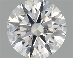 Picture of Natural Diamond 0.40 Carats, Round with Excellent Cut, E Color, SI2 Clarity and Certified by GIA