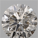 Natural Diamond 0.60 Carats, Round with Very Good Cut, J Color, SI2 Clarity and Certified by IGI