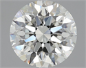 Natural Diamond 2.70 Carats, Round with Excellent Cut, G Color, IF Clarity and Certified by IGI