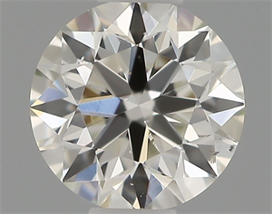 Picture of Natural Diamond 0.40 Carats, Round with Very Good Cut, H Color, VS2 Clarity and Certified by IGI