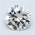 Natural Diamond 1.56 Carats, Round with Very Good Cut, G Color, VVS1 Clarity and Certified by GIA