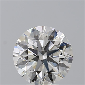 Picture of Natural Diamond 3.00 Carats, Round with Excellent Cut, I Color, SI2 Clarity and Certified by GIA