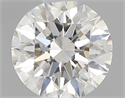 Natural Diamond 0.40 Carats, Round with Excellent Cut, H Color, VS1 Clarity and Certified by GIA