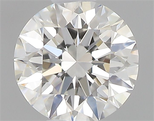 Picture of Natural Diamond 0.40 Carats, Round with Excellent Cut, H Color, VS1 Clarity and Certified by GIA