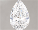 Natural Diamond 2.02 Carats, Pear with  Cut, D Color, SI1 Clarity and Certified by GIA