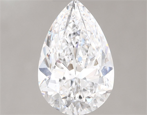 Picture of Natural Diamond 2.02 Carats, Pear with  Cut, D Color, SI1 Clarity and Certified by GIA