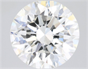 Natural Diamond 1.80 Carats, Round with Excellent Cut, H Color, SI1 Clarity and Certified by GIA