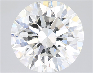 Picture of Natural Diamond 1.80 Carats, Round with Excellent Cut, H Color, SI1 Clarity and Certified by GIA