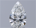 Natural Diamond 1.70 Carats, Pear with  Cut, F Color, VS1 Clarity and Certified by GIA