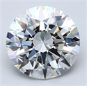 Natural Diamond 5.02 Carats, Round with Excellent Cut, F Color, VS2 Clarity and Certified by GIA