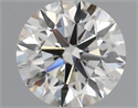 Natural Diamond 0.40 Carats, Round with Excellent Cut, I Color, VS1 Clarity and Certified by IGI