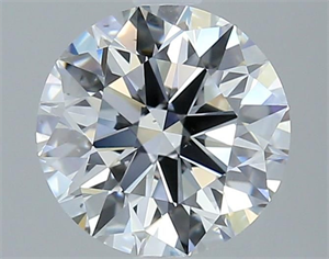 Picture of Natural Diamond 2.51 Carats, Round with Excellent Cut, E Color, VS2 Clarity and Certified by GIA