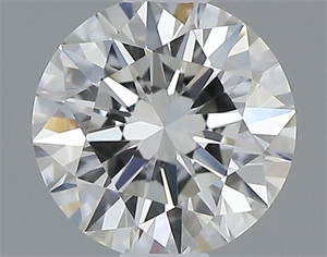 Picture of Natural Diamond 0.40 Carats, Round with Excellent Cut, G Color, VVS1 Clarity and Certified by GIA