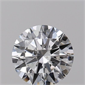 Natural Diamond 0.41 Carats, Round with Excellent Cut, E Color, SI1 Clarity and Certified by GIA