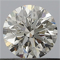 Natural Diamond 0.40 Carats, Round with Excellent Cut, H Color, VS1 Clarity and Certified by GIA