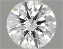 Natural Diamond 0.50 Carats, Round with Excellent Cut, G Color, I1 Clarity and Certified by GIA