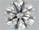 Natural Diamond 1.52 Carats, Round with Excellent Cut, G Color, VVS1 Clarity and Certified by GIA