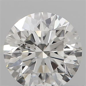 Picture of Natural Diamond 0.40 Carats, Round with Excellent Cut, H Color, SI2 Clarity and Certified by GIA