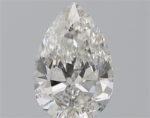 Picture of Natural Diamond 0.80 Carats, Pear with  Cut, G Color, SI2 Clarity and Certified by GIA