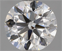 Natural Diamond 1.50 Carats, Round with Excellent Cut, F Color, VVS2 Clarity and Certified by GIA