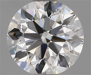 Picture of Natural Diamond 1.50 Carats, Round with Excellent Cut, F Color, VVS2 Clarity and Certified by GIA