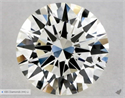 Natural Diamond 0.53 Carats, Round with Excellent Cut, J Color, SI2 Clarity and Certified by GIA