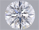 Natural Diamond 0.41 Carats, Round with Excellent Cut, E Color, VS2 Clarity and Certified by GIA