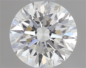 Picture of Natural Diamond 0.48 Carats, Round with Excellent Cut, H Color, SI1 Clarity and Certified by GIA