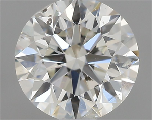 Picture of Natural Diamond 0.50 Carats, Round with Excellent Cut, I Color, SI2 Clarity and Certified by GIA