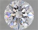 Natural Diamond 1.22 Carats, Round with Excellent Cut, D Color, VVS1 Clarity and Certified by GIA