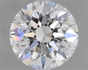 Picture of Natural Diamond 1.22 Carats, Round with Excellent Cut, D Color, VVS1 Clarity and Certified by GIA