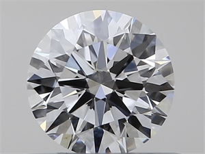 Picture of Natural Diamond 0.42 Carats, Round with Excellent Cut, F Color, VS1 Clarity and Certified by GIA